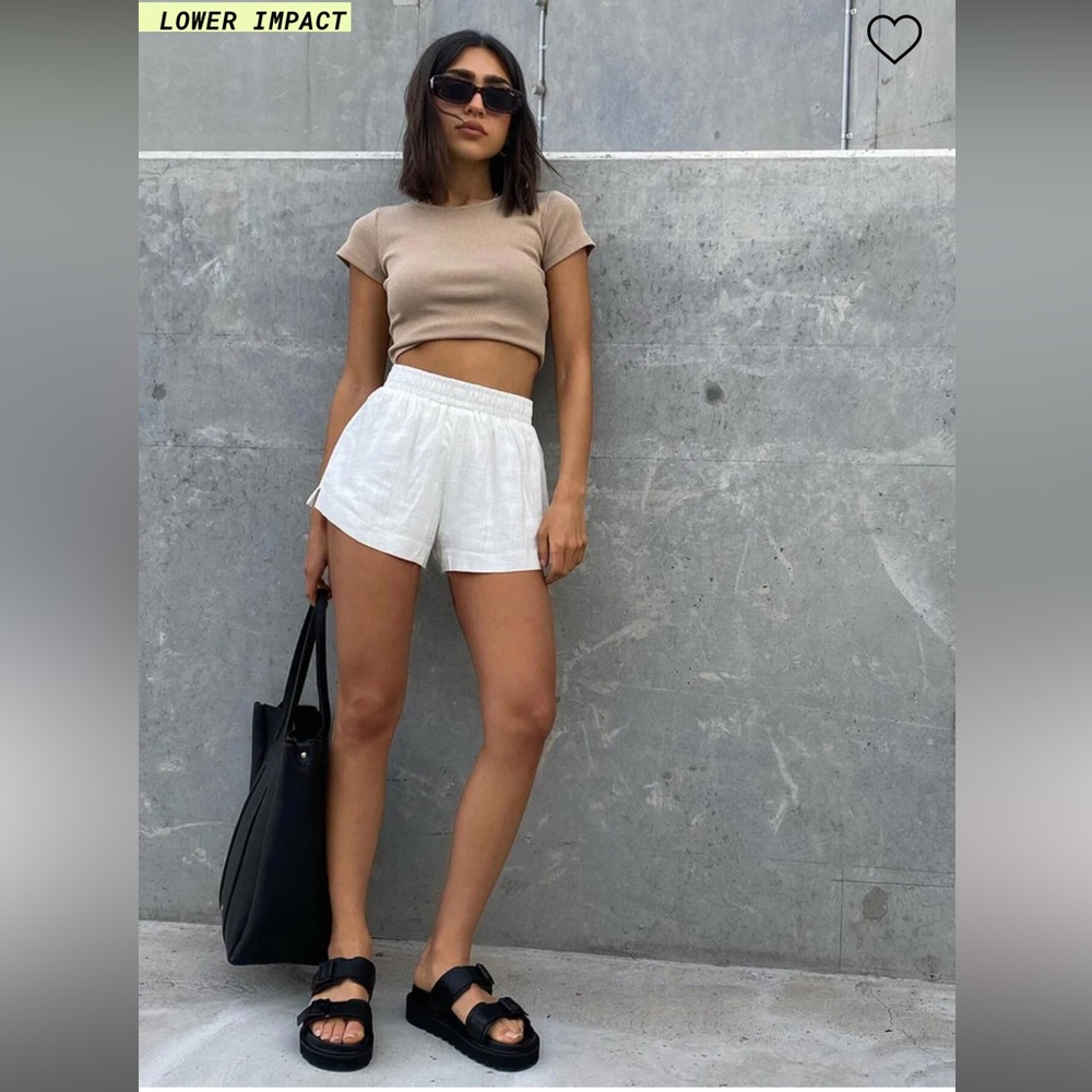 Princes Polly “Beach House” linen shorts